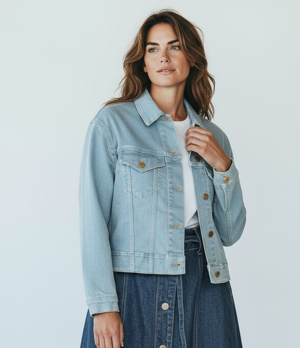 Veste en jeans claire Circle Of Trust focus