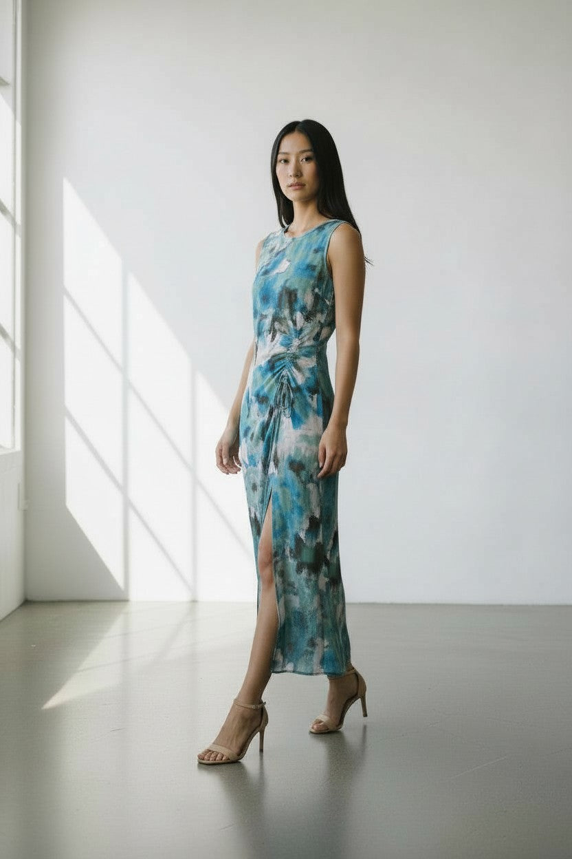 Robe Rails Bleue et blanche